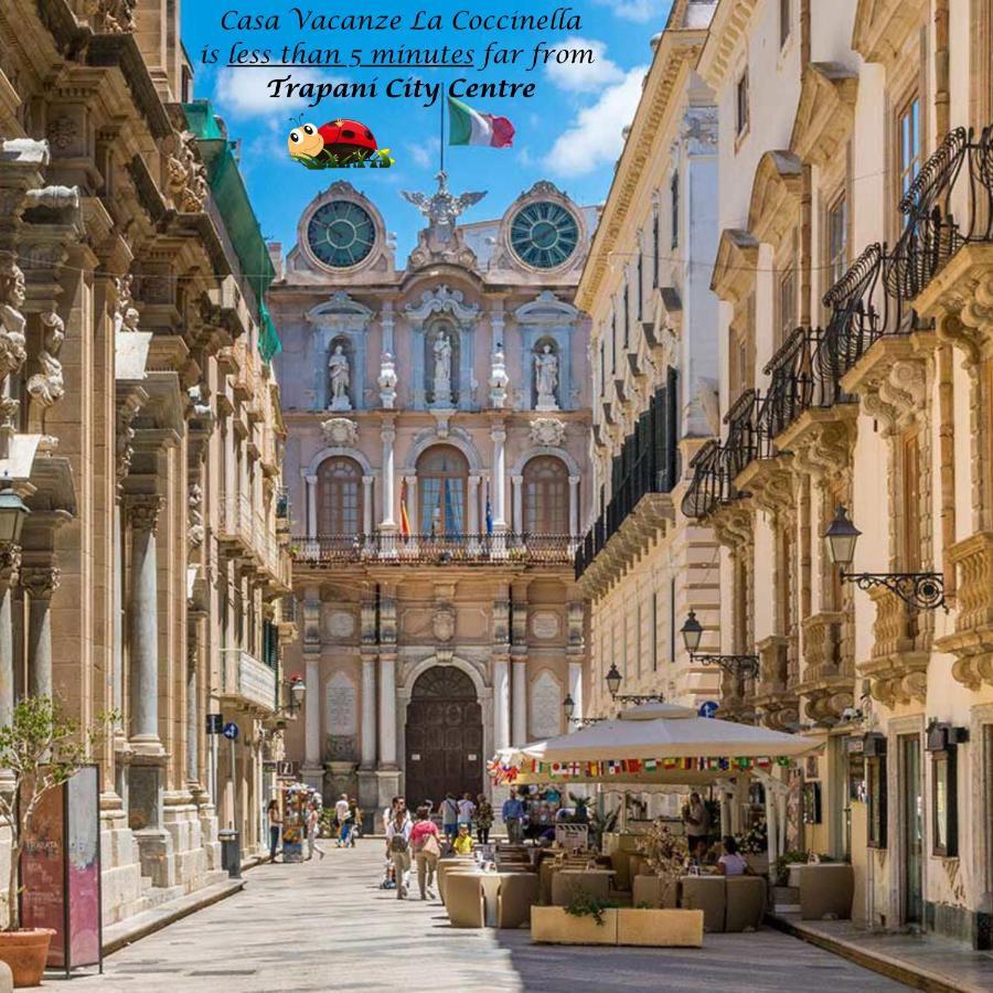 Casa Vacanze La Coccinella Trapani Eksteriør bilde